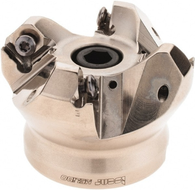 Iscar 3104589 2" Cut Diam, 3/4" Arbor Hole, 0.138" Max Depth of Cut, 45° Indexable Chamfer & Angle Face Mill