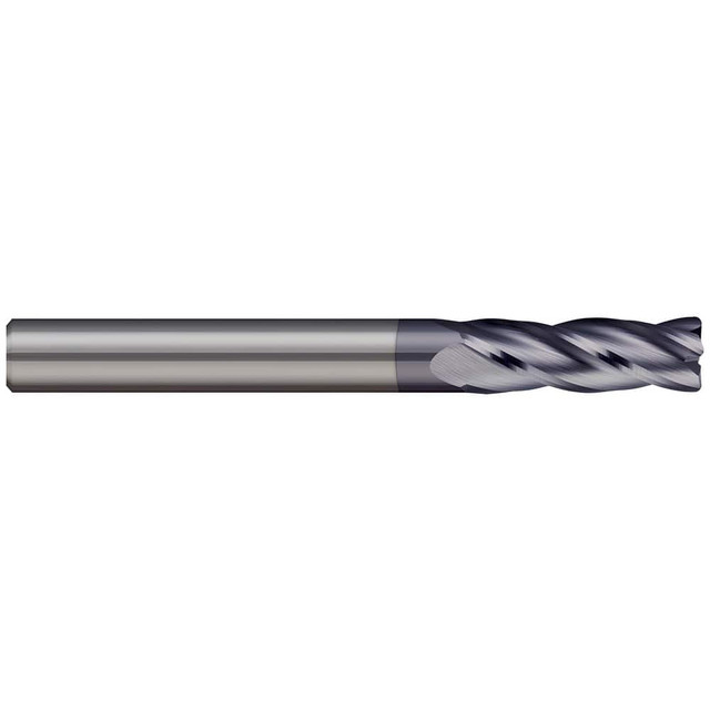 Micro 100 GEC-062-3-005 Corner Radius End Mill: 1/16" Dia, 0.188" LOC, 0.005" Radius, 3 Flutes, Solid Carbide