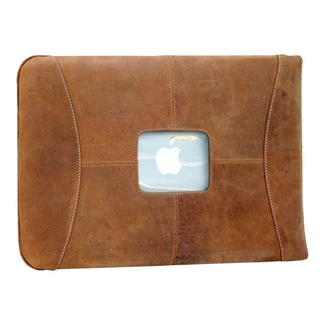 MAC CASE L13SL-VN MacCase Premium Leather Sleeve - Notebook sleeve - 13in - vintage - for Apple MacBook (13.3 in); MacBook Air (13.3 in); MacBook Pro (13.3 in)