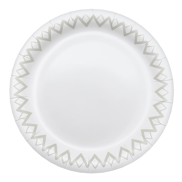 Enjoy the convenience and durability of Highmark disposable paper plates, designed to be microwave safe and cut resistant. Perfect for any occasion, these plates handle even the messiest of meals with ease, ensuring a clean and hassle-free dining experience. Whether its a casual picnic or a festive gathering, these plates provide reliable performance while making cleanup a breeze.  Durable Design: Crafted to be cut resistant for reliable performance even with the messiest meals.  Microwave Safe: Safe for reheating food, providing added convenience for any meal.  Convenient Cleanup: Disposable for easy, hassle-free cleaning after any occasion.  Versatile Usage: Ideal for picnics, parties, and everyday meals, making them perfect for any event.  Cut-resistant for less mess and breakage. 6-3/4in plates are great for stocking office kitchens, preparing for picnics and more!