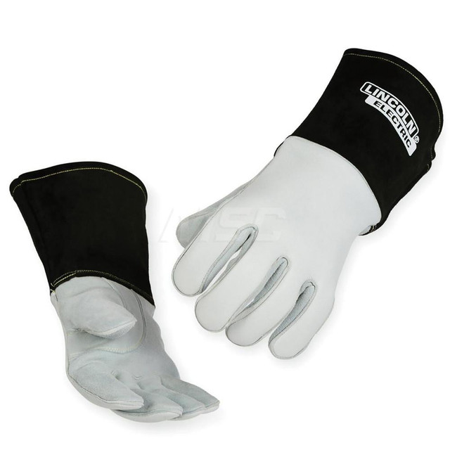 Lincoln Electric K4787-XL Welding Gloves: Size X-Large, Uncoated, MIG Welding Application