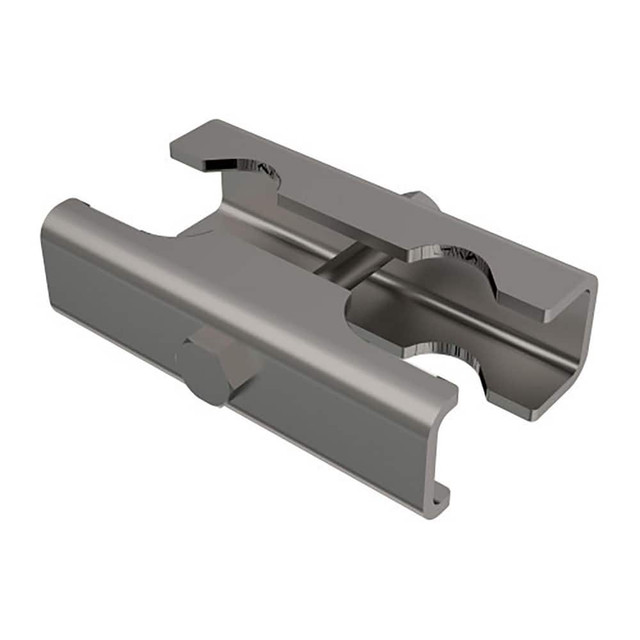 Metro SAPC Open Shelving Accessories & Components; Component Type: Seismic Post Clamps ; For Use With: Metro Shelving ; Material: Steel ; Color: Silver ; Finish: Chrome ; Overall Length (Decimal Inch): 0.0000