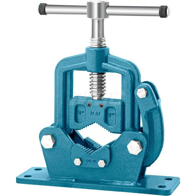 KANCA PV-2 Bench & Pipe Combination Vise: 2-3/4" Jaw Width, 2" Jaw Opening, 1" Throat Depth