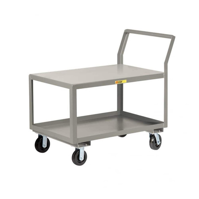 Little Giant. GLK-3048-8PH-FL Utility Cart: Steel, Gray