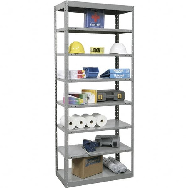 Hallowell DT5513-18HG 18 Gauge Steel Industrial Grade Pass-Thru Shelving: