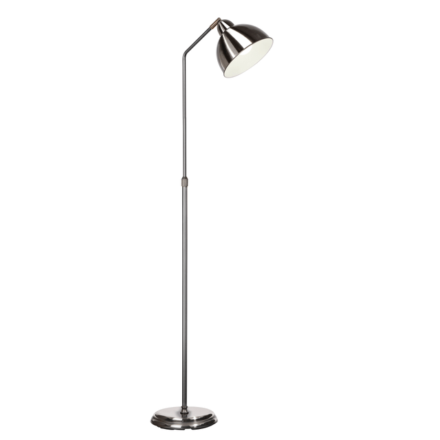 OTTLITE TECHNOLOGIES, INC. L1604NK9-SHPR OttLite Covington LED Floor Lamp, 60inH, Brushed Nickel