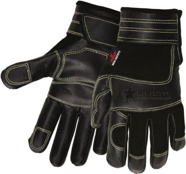 MCR Safety 925M Gloves: Size M, Cowhide