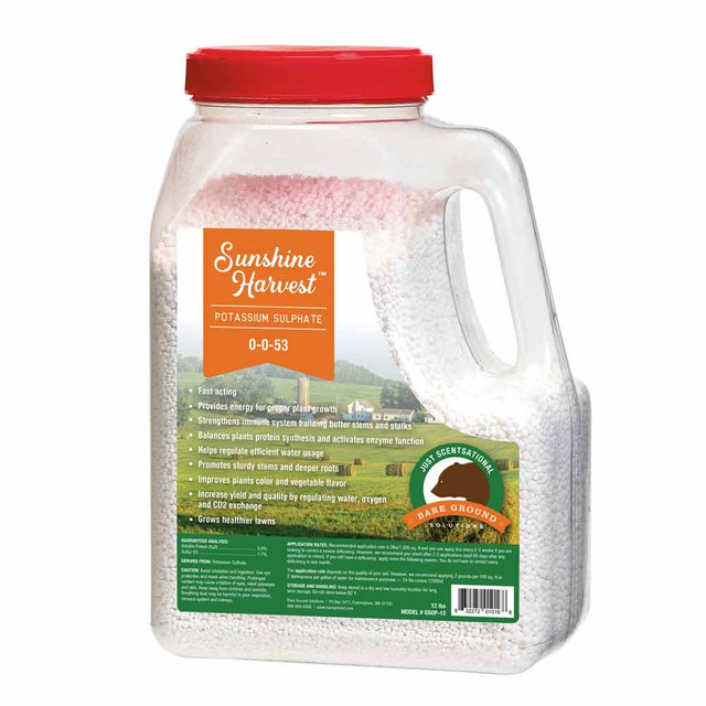 E. BROOKMYER, INC. GSOP-12 Just Scentsational Sunshine Harvest SOP Granular Fertilizer, 12 Lb