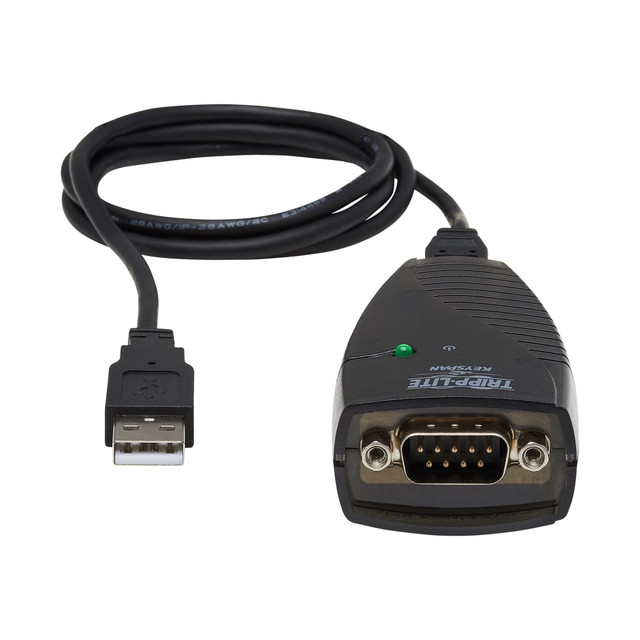 TRIPP LITE USA-19HS  Keyspan High Speed USB to Serial Adapter - Serial adapter - USB - RS-232 - black