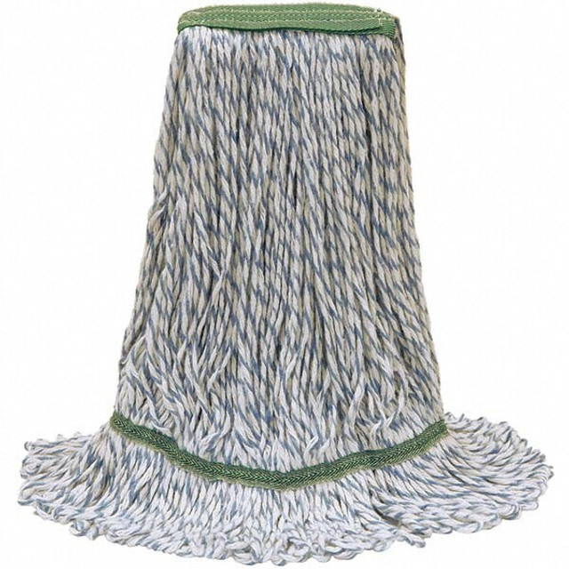 O-Cedar 97312 Wet Mop Loop: Side Loading, Medium, Blue & White Mop, Rayon & Synthetic