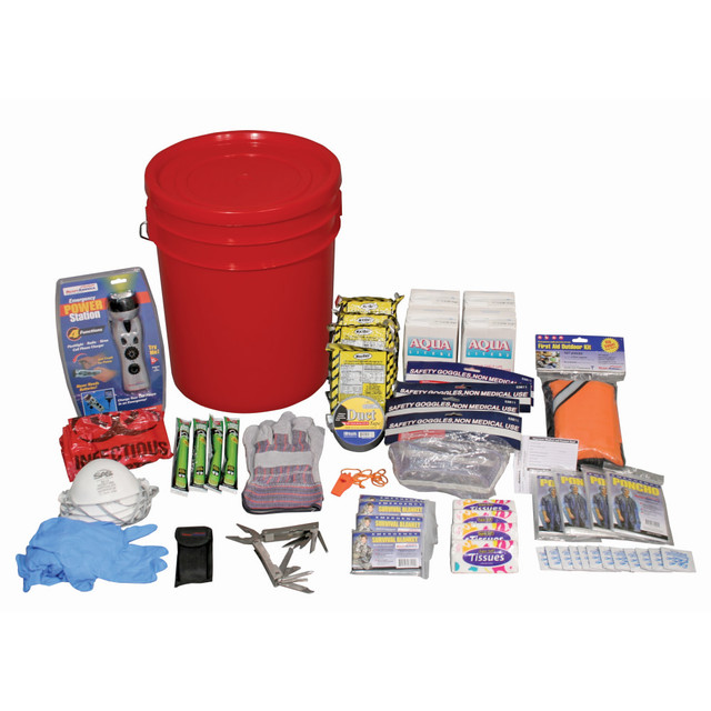 READY AMERICA 70395 4-Person 3-Day Deluxe Emergency Kit READY AMERICA 70395 4-Person 3-Day Deluxe Emergency Kit