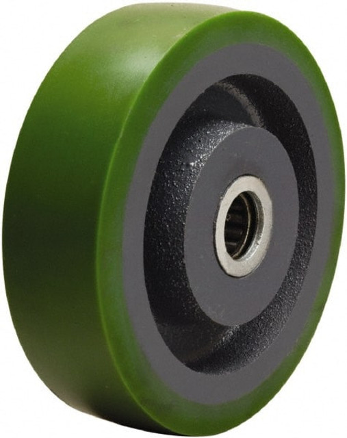 Hamilton W-515-D-5/8 Caster Wheel: Polyurethane on Cast Iron, 0.625" Axle