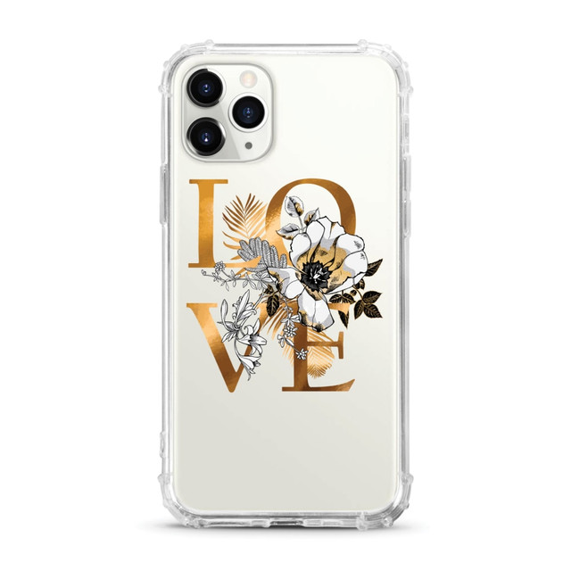 CENTON ELECTRONICS, INC. OP-AEP-Z130A OTM Essentials Tough Edge Case For iPhone 11 Pro Max, Gold Foil, OP-AEP-Z130A CENTON ELECTRONICS, INC. OP-AEP-Z130A OTM Essentials Tough Edge Case For iPhone 11 Pro Max, Gold Foil, OP-AEP-Z130A