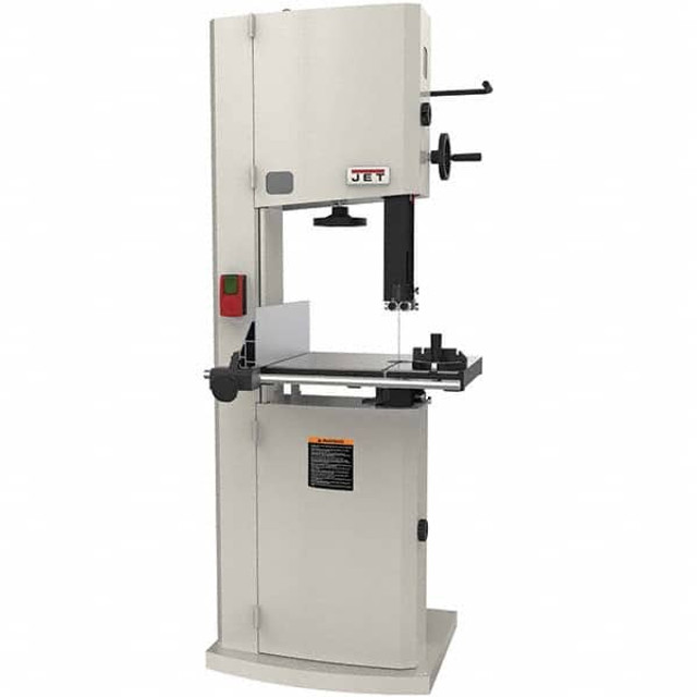 Jet 714650 Vertical Bandsaw: Step Pulley Drive, 14" Height Capacity