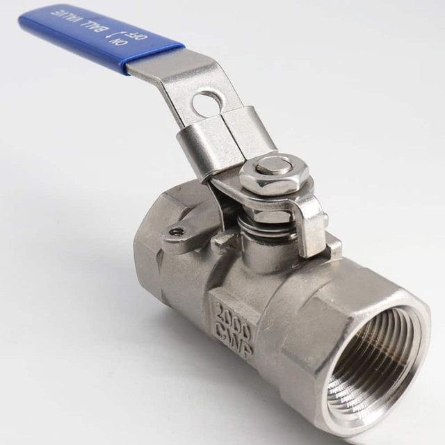 Guardian Worldwide 06Q011N06020FSR Uni-Body Manual Ball Valve: 2" Pipe, Reduced Port