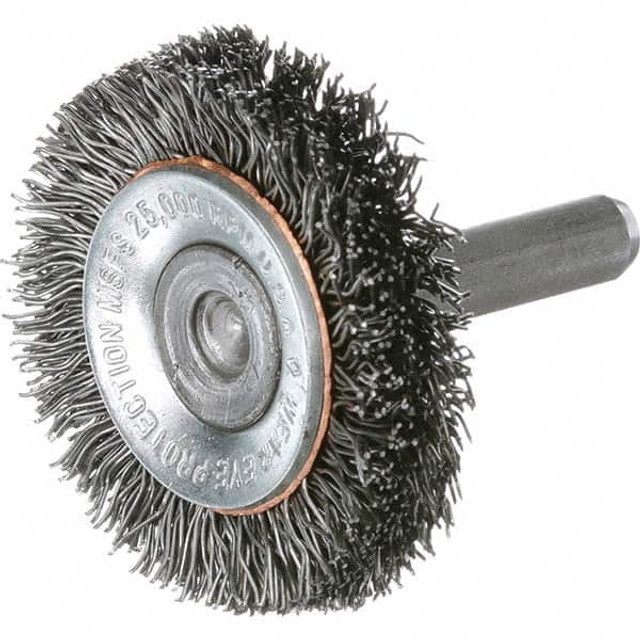 Osborn 0001654000 Wheel Brush: 2" Wheel Dia, Crimped