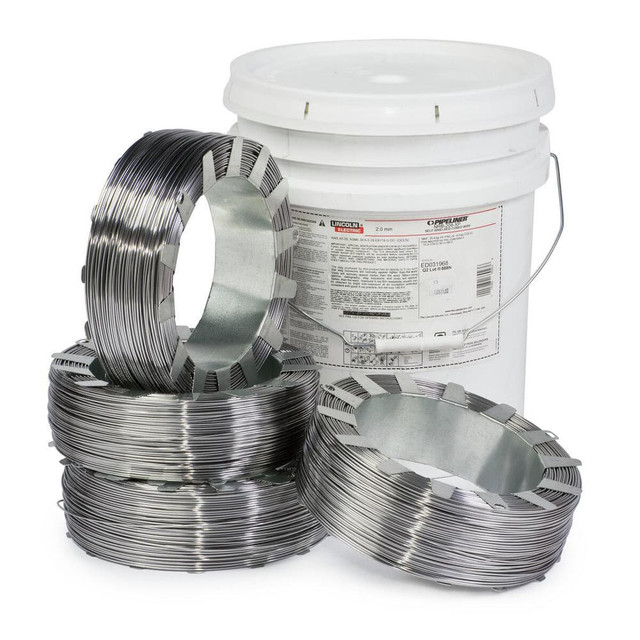 Lincoln Electric ED032890 MIG Flux Core Welding Wire: 0.078" Dia, Steel Alloy
