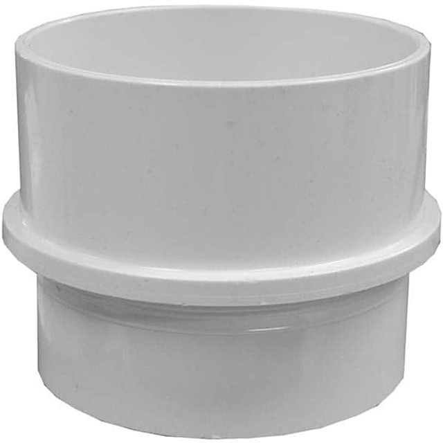 Jones Stephens PAB243 Drain, Waste & Vent Adapter: 4 x 3" Fitting, Spig x Hub, Polyvinylchloride