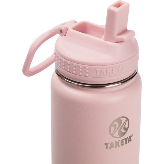 TAKEYA USA CORPORATION 51221 Takeya Actives Straw Reusable Water Bottle, 24 Oz, Blush TAKEYA USA CORPORATION 51221 Takeya Actives Straw Reusable Water Bottle, 24 Oz, Blush
