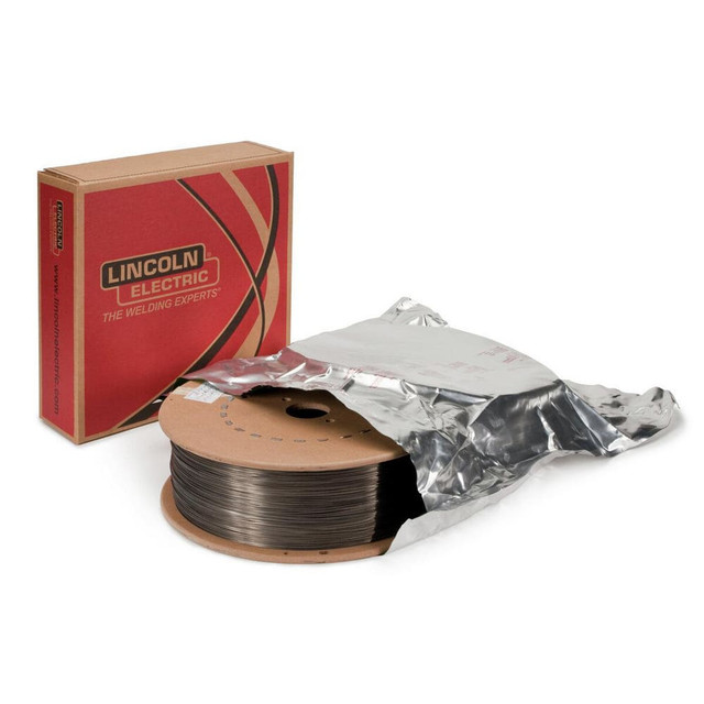 Lincoln Electric ED031844 MIG Flux Core Welding Wire: 0.045" Dia, Steel Alloy