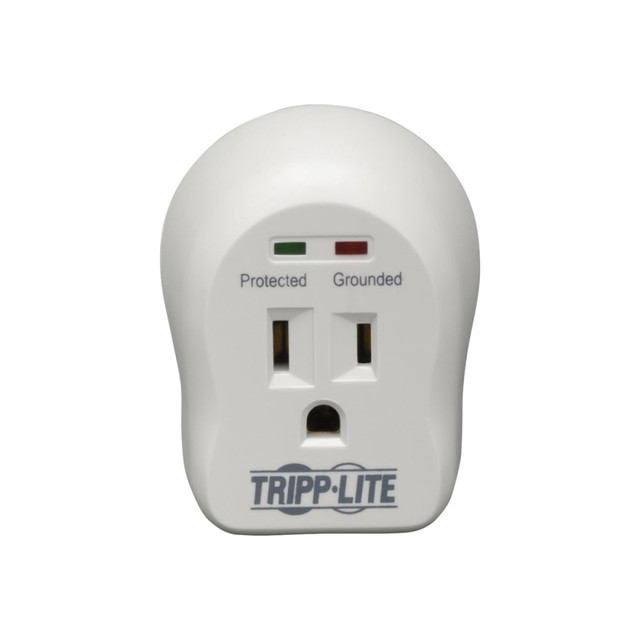 TRIPP LITE SPIKECUBE  Surge Protector Wallmount Direct Plug In 120V 1 Outlet 600 Joule - Surge protector - 15 A - AC 120 V - 1800 Watt - output connectors: 1