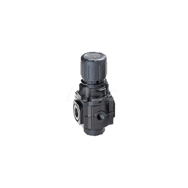 Norgren R72R-2GK-RMN Compressed Air Regulator: 1/4" NPT, Reverse Flow Pressure