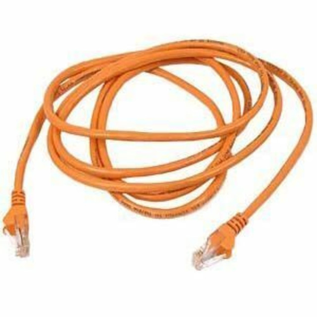 BELKIN, INC. A7J704-1000-ORG Belkin 900 Series Cat.6 UTP Bulk Cable - Bare Wire - Bare Wire - 1000ft - Orange