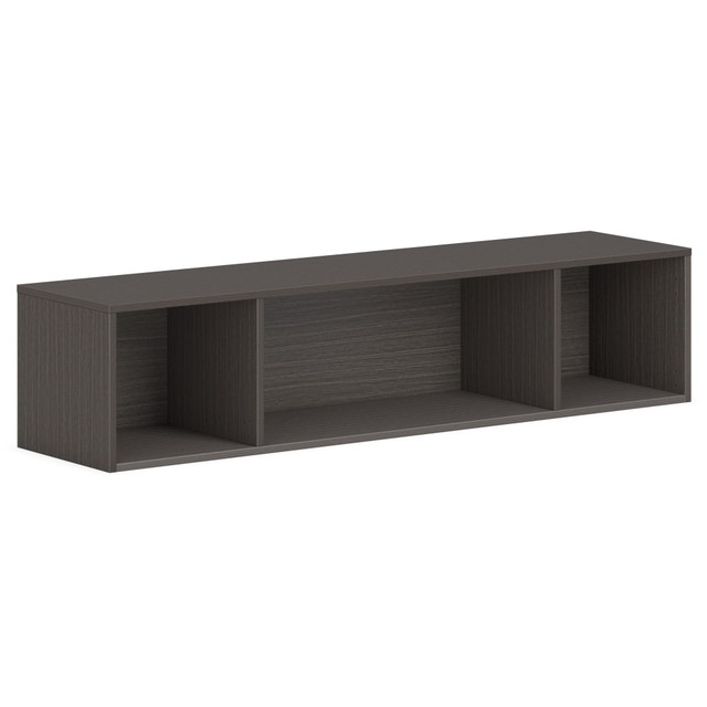 HNI CORPORATION HONPLWMH60LS1 HON Mod Wall Mounted Storage | Open | 60inW | Slate Teak Finish - Finish: Slate Teak HNI CORPORATION HONPLWMH60LS1 HON Mod Wall Mounted Storage | Open | 60inW | Slate Teak Finish - Finish: Slate Teak