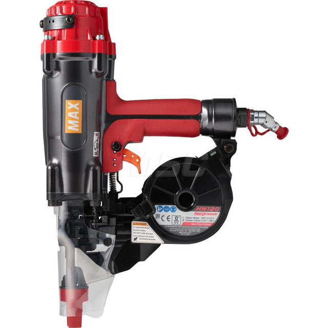 Max USA Corp HN120 Air Nailers; Nailer Type: Concrete Nailer ; Nail Diameter: .133"-.157" ; Nail Length: 9/16"-2-1/2" ; For Nail Shank Diameter: 0.157 ; For Nail Penny Size: 8d ; For Nail Head Type: Flat