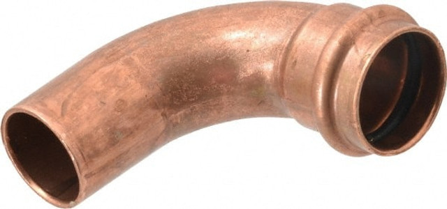 NIBCO 9059200PC Wrot Copper Pipe 90 ° Elbow: 1" Fitting, FTG x P, Press Fitting, Lead Free