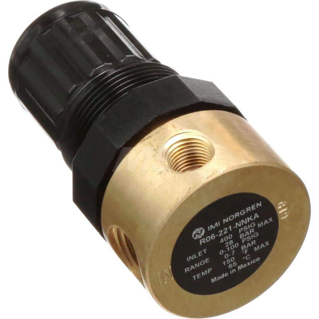 Norgren R06-122-RNMA Compressed Air Regulator: 1/8" NPT