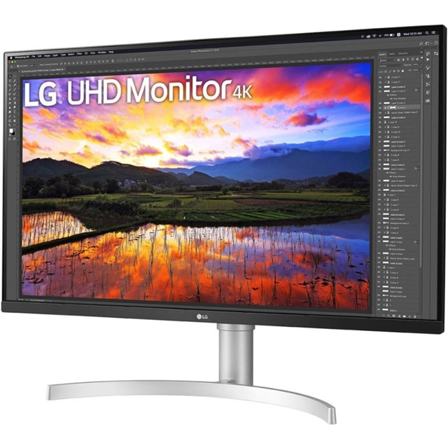 LG ELECTRONICS USA INC LG 32BN67U-B  32BN67U-B 31.5in 4K UHD LED Gaming LCD Monitor - 16:9 - Textured Black - 32in Class - In-plane Switching (IPS) Technology - 3840 x 2160 - 1.07 Billion Colors - FreeSync - 350 Nit Typical, 380 Nit Peak - 5 ms GTG -