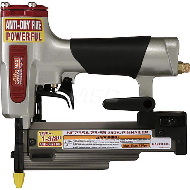 Max USA Corp NF235A/23-35 Air Nailers; Nailer Type: Finish Nailer ; Nail Diameter: 0.025" ; Nail Length: 1/2"-1-3/8" ; For Nail Shank Diameter: 0.025 ; For Nail Gauge: 23 ; For Nail Penny Size: 3d