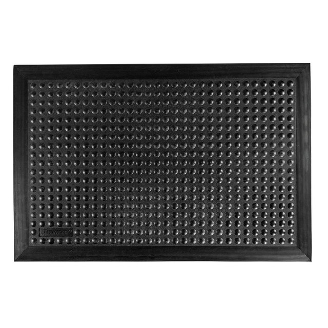 Notrax 457S0035BL Anti-Static Table Mat: Static Dissipative, Rubber, 60" OAL, 36" OAW, 0.625" Thick