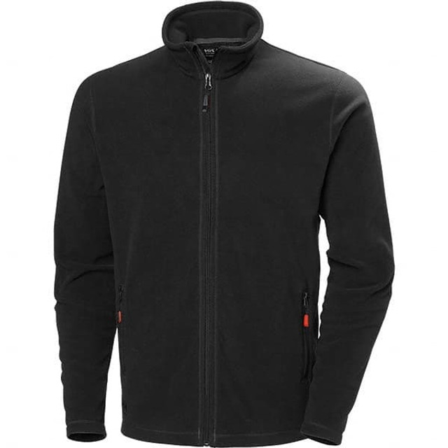Helly Hansen 72097_990-S Heated Jacket: Size Small, Black, Polyester & Thermal Knit Fleece