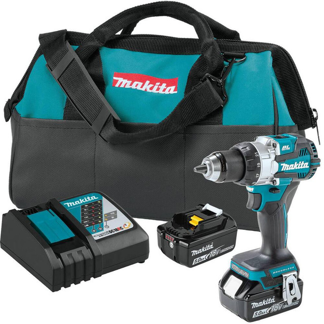 Makita XFD16T Cordless Drills; Chuck Type: Hex ; Handle Type: Pistol Grip ; Reversible: Yes ; Speed (RPM): 0 to 500;0 to 1900 ; Torque (In/Lb): 970.00 ; Batteries Included: Yes