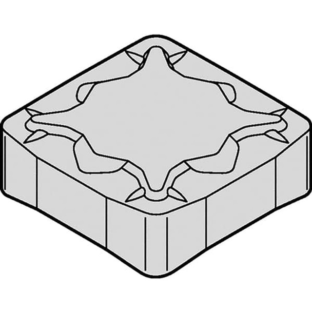 Kennametal 6397615 Milling Insert: SNXF1204ZNSNHE, KCK20, Solid Carbide