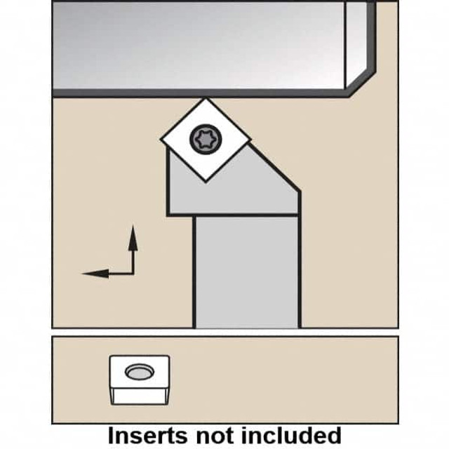 Kennametal 1514473 LH SSSC 0° Neutral Rake Indexable Turning Toolholder