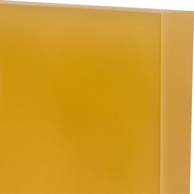 Made in USA SNMP9001305 Plastic Sheet: Polyurethane, 1" Thick, 12" Long, Natural Color