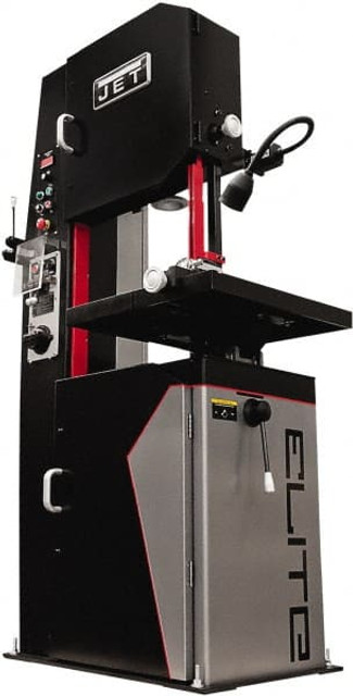 Jet 891115 Vertical Bandsaw: Variable Speed Pulley Drive, 14" Height Capacity