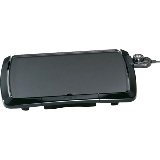 NATIONAL PRESTO INDUSTRIES INC. 07047 Presto Cool Touch Electric Griddle - 16in Cooking Surface Width - 1300 W - Electric NATIONAL PRESTO INDUSTRIES INC. 07047 Presto Cool Touch Electric Griddle - 16in Cooking Surface Width - 1300 W - Electric