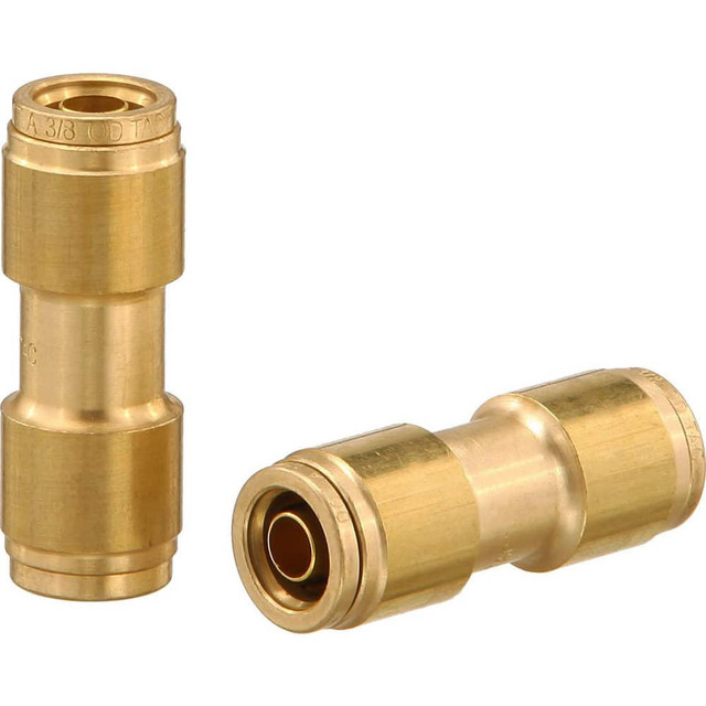 PRO-SOURCE PC62-DOT-1 Metal Push-To-Connect Tube Fittings; Connection Type: Push-to-Connect ; Material: Brass ; Tube Outside Diameter: 5/32 ; Maximum Working Pressure (Psi - 3 Decimals): 250.000 ; Overall Length (mm): 36.10 ; Standards: DOT