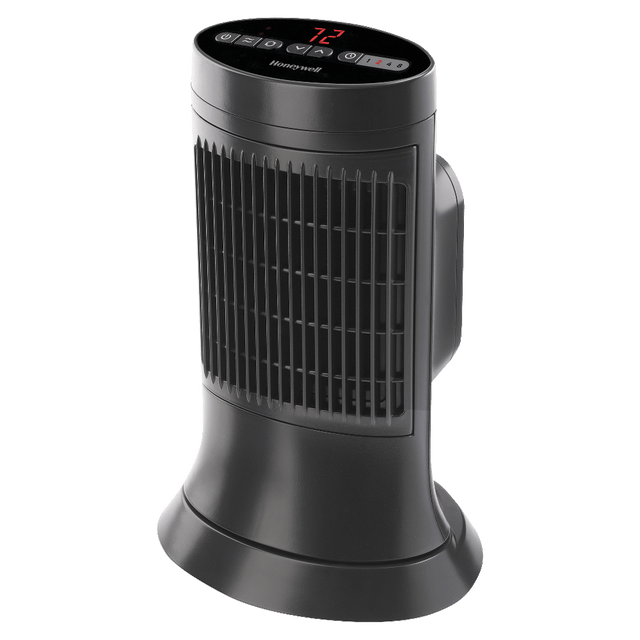 KAZ USA INC. Honeywell HCE311V  1,500-Watt Digital Ceramic Compact Tower Heater, Dark Gray