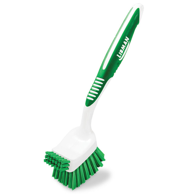 THE LIBMAN COMPANY 1042 Libman Commercial Big Job Kitchen Brushes, 8in x 3in, Green/White, Pack Of 6 Brushes THE LIBMAN COMPANY 1042 Libman Commercial Big Job Kitchen Brushes, 8in x 3in, Green/White, Pack Of 6 Brushes