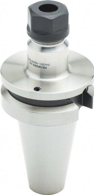 Parlec B40BC-16ERC322 Collet Chuck: 0.5 to 10 mm Capacity, ER Collet, Taper Shank