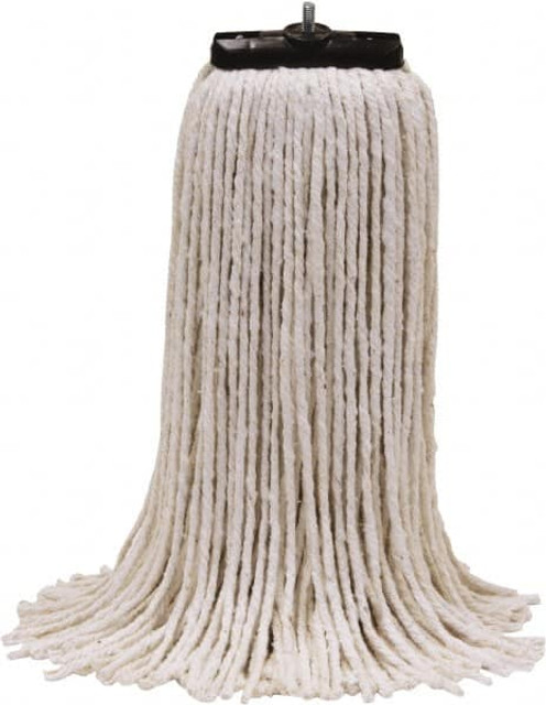 O-Cedar 97821 Wet Mop Cut: Screw On, Medium, White Mop, Cotton