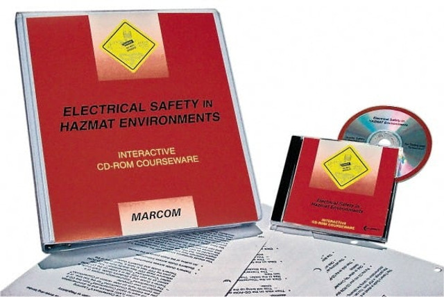 Marcom C000EHS0ED Electrical Safety in HazMat Environments, Multimedia Training Kit