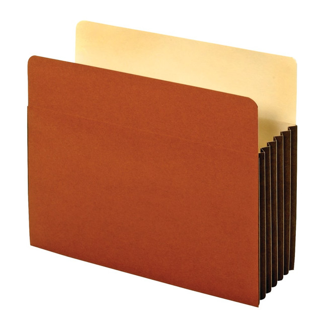 Keep all the documents for each project you work on safe and organized for easy reference with the Office Depot heavy-duty file pocket. Gussets made with Dupont Tyvek material are reinforced for secure storage and feature rollover protection to help prevent wear.  Front flap folds downward for easy access to your documents while keeping them together.  Fully lined gussets reinforced with Dupont Tyvek material added rollover feature provide wear and tear resistance. Gusseted sides expand to accommodate your project needs.  Contains Recycled Content - See Specs for Details.