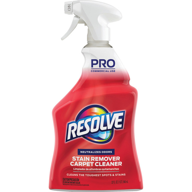 RECKITT BENCKISER 97402 Resolve Professional Spot & Stain Carpet Cleaner, 32 Oz Bottle RECKITT BENCKISER 97402 Resolve Professional Spot & Stain Carpet Cleaner, 32 Oz Bottle