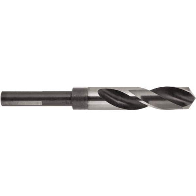 National Twist Drill 017253AW Reduced Shank Drill Bit: 53/64'' Dia, 1/2'' Shank Dia, 118 0, High Speed Steel